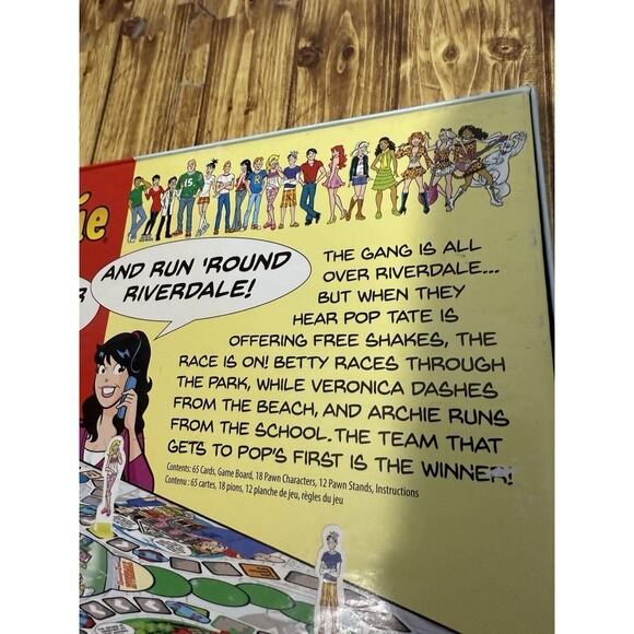 ARCHIE Running 'Round Riverdale Board Game(2017) Outset Media COMPLETE Ages 7+ - Picture 4 of 10